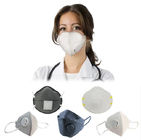 Skin friendly Foldable FFP2 Mask Dustproof Industrial Breathing Mask With Valve সরবরাহকারী