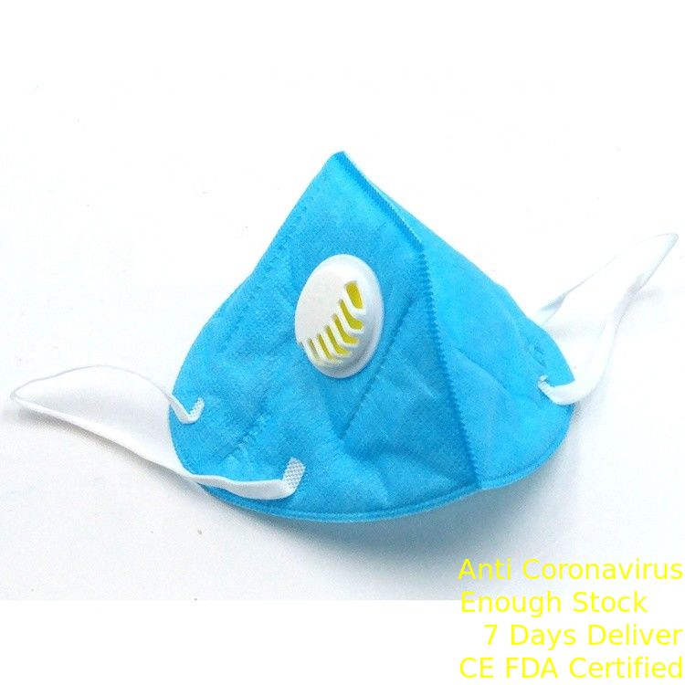 FFP2 Foldable Dust Mask , Disposable Folding Face Mask With Elastic Ear Loop সরবরাহকারী