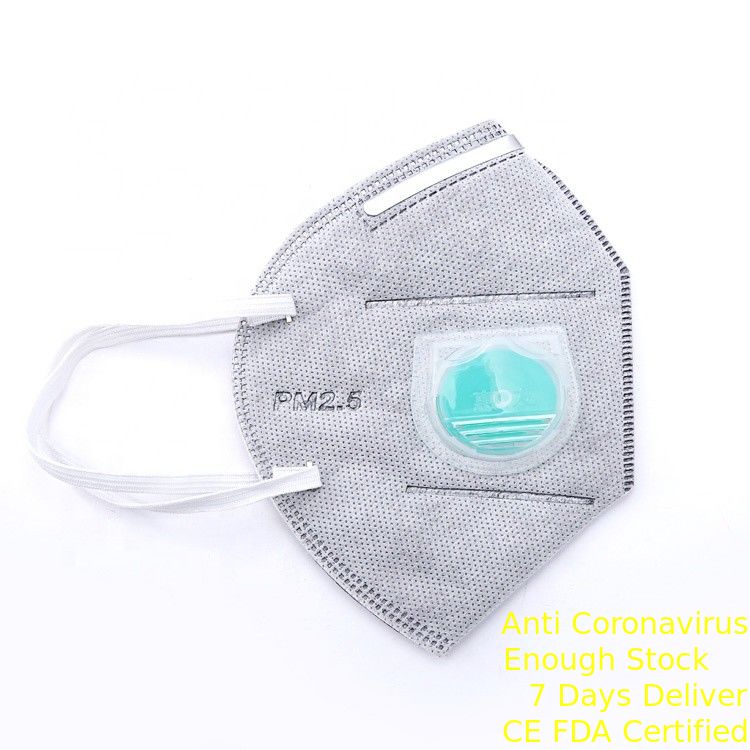 Comfortable FFP2 Filter Mask , Disposable Dust Mask FFP2 With Valve সরবরাহকারী