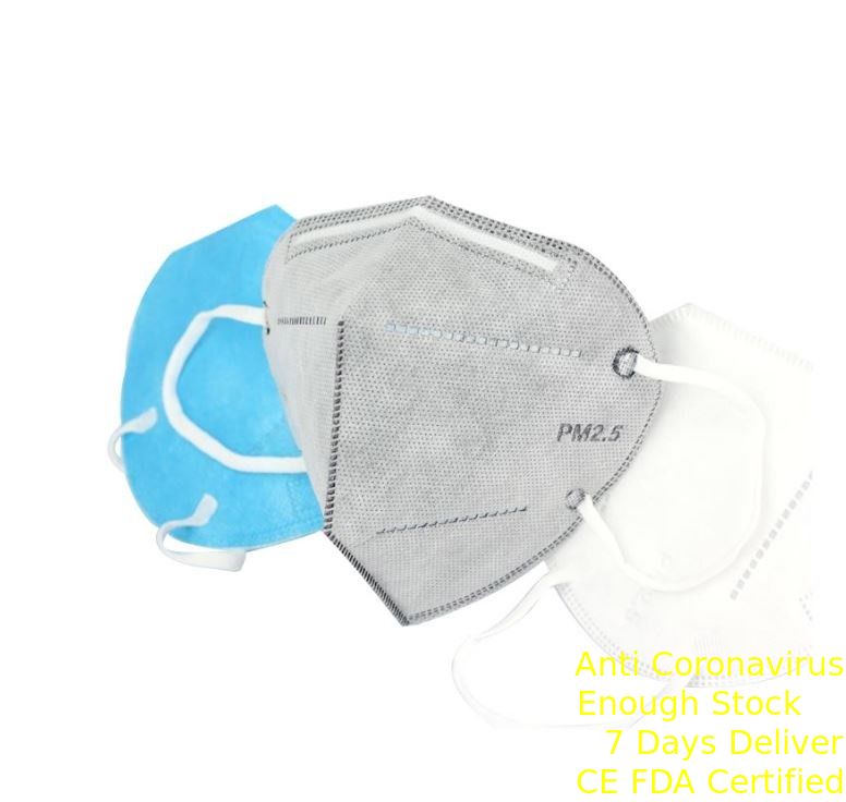 3D Respirator Protection Mouth Mask FFP2 Dustproof Face Mask Vertical Fold Flat সরবরাহকারী
